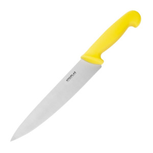 Cuchillo de Cocinero Amarillo Hoja 21,5 cm - Hygiplas - Fourniresto