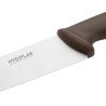 Cuchillo de Cocinero Marrón Hoja 21,5 cm - Hygiplas - Fourniresto