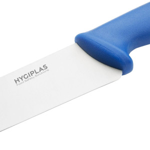 Cuchillo de Cocinero Azul Hoja 21,5 cm - Hygiplas - Fourniresto