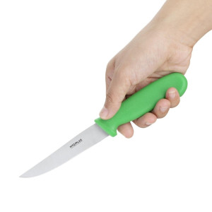 Cuchillo para verduras de hoja verde de 10 cm - Hygiplas - Fourniresto