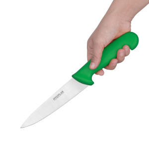 Cuchillo de Cocinero Verde Hoja 16 cm - Hygiplas - Fourniresto