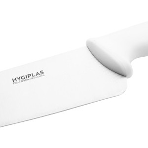 Cuchillo de Cocinero Blanco Hoja 25,5 cm - Hygiplas - Fourniresto