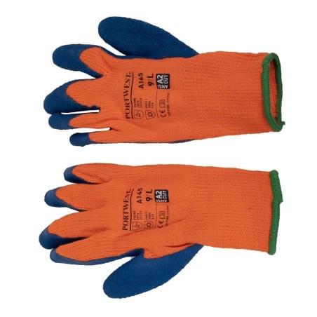 Guantes Antifrío Naranja y Azul Talla Única - FourniResto - Fourniresto