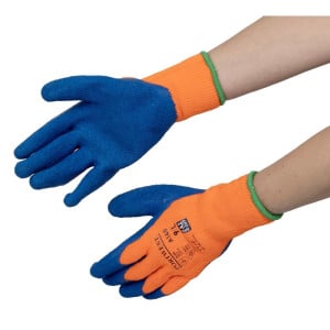 Guantes Antifrío Naranja y Azul Talla Única - FourniResto - Fourniresto