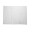 Servilletas Blancas de una sola capa 1 pliegue 90 x 120 mm - Lote de 6000 - FourniResto - Fourniresto