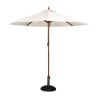 Parasol Crème Rond Ø 2,5 M - Bolero - Fourniresto