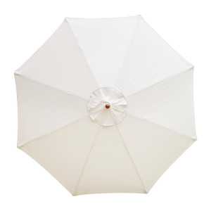 Parasol Crema Redondo Ø 2,5 M - Bolero - Fourniresto