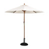 Parasol Crema Redondo Ø 3 M - Bolero - Fourniresto