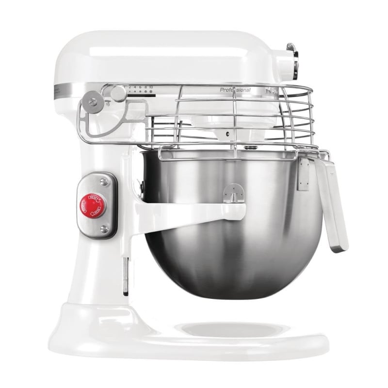 Batidora Profesional Blanca 6,9 L - KitchenAid - Fourniresto