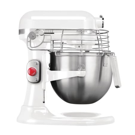 Batteur Professionnel Blanc 6,9 L - KitchenAid - Fourniresto