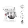 Batteur Professionnel Blanc 6,9 L - KitchenAid - Fourniresto