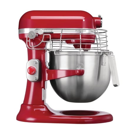 Batidora Profesional Roja Empire 6,9 L - KitchenAid - Fourniresto