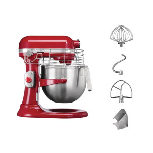 Batidora Profesional Roja Empire 6,9 L - KitchenAid - Fourniresto