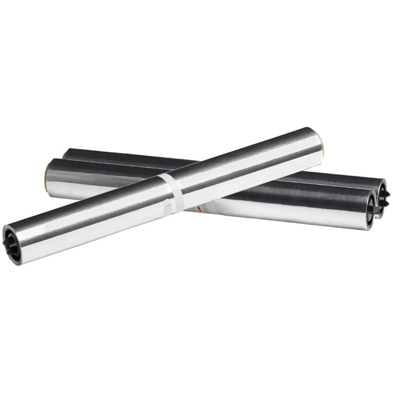 Rollo de papel de aluminio para dispensador compacto 1000 30 m - Lote de 3 - Wrapmaster - Fourniresto