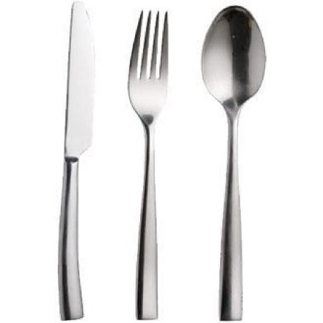 Samples of 3 Torino Table Knife and Fork Sets, Dessert Spoon - Olympia - Fourniresto