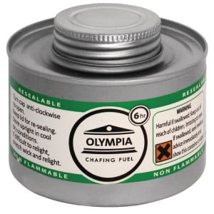 Combustible 6H Para Chafing Dish - Lote De 12 - Olympia - Fourniresto