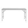 Grande Table Pliante Inox 1800 Mm - Vogue - Fourniresto