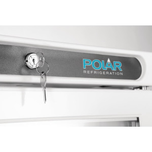 Vitrina refrigerada negativa blanca 365 L - Polar - Fourniresto