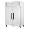 Armario refrigerado positivo blanco GN 2/1 de doble puerta 1200 L - Polar - Fourniresto