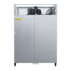 Armario refrigerado positivo blanco GN 2/1 de doble puerta 1200 L - Polar - Fourniresto