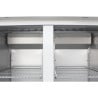 Armario refrigerado positivo blanco GN 2/1 de doble puerta 1200 L - Polar - Fourniresto