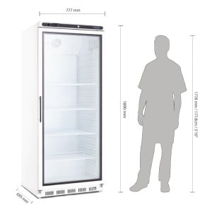 Vitrine Réfrigérée Positive 600 L - Polar - Fourniresto