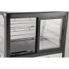 Vitrina refrigerada de mostrador negra 160 L - Polar - Fourniresto