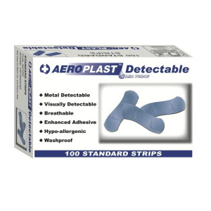 Apósitos Azules Detectables - Lote de 100 - FourniResto - Fourniresto