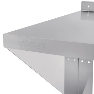 Estantería de acero inoxidable para microondas 560 x 460 mm - Vogue - Fourniresto