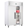 Armario refrigerado negativo blanco GN 2/1 de doble puerta 1200 L - Polar - Fourniresto