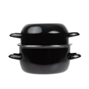 Cazuela de mejillones esmaltada Ø 200 mm 1 kg - Olympia - Fourniresto