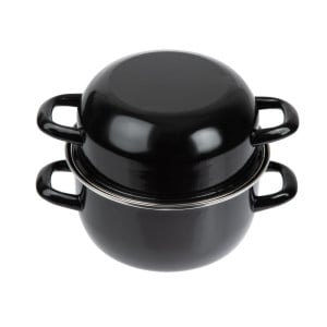 Cazuela de mejillones esmaltada Ø 200 mm 1 kg - Olympia - Fourniresto