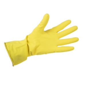 Gants Multi-Usages Jaunes Taille M - Jantex - Fourniresto