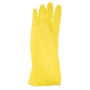 Gants Multi-Usages Jaunes Taille M - Jantex - Fourniresto