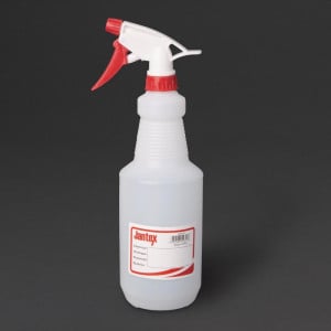 Spray Bottle Color Code Red 750 ml - Jantex - Fourniresto