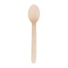 Cuchara de postre de madera biodegradable 166 mm - Paquete de 100 - Fiesta Green - Fourniresto