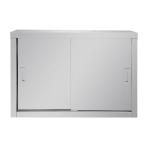 Stainless Steel Wall Cupboard 900 X 300 mm - Vogue - Fourniresto