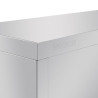 Stainless Steel Wall Cupboard 900 X 300 mm - Vogue - Fourniresto