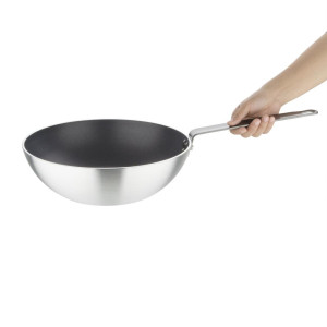 Wok Antiadherente de Teflón Platinum Ø 300 mm - Vogue - Fourniresto