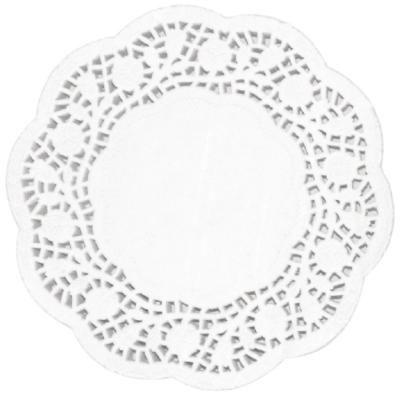 Round Paper Doily Ø 100 mm - Pack of 250 - Fiesta - Fourniresto