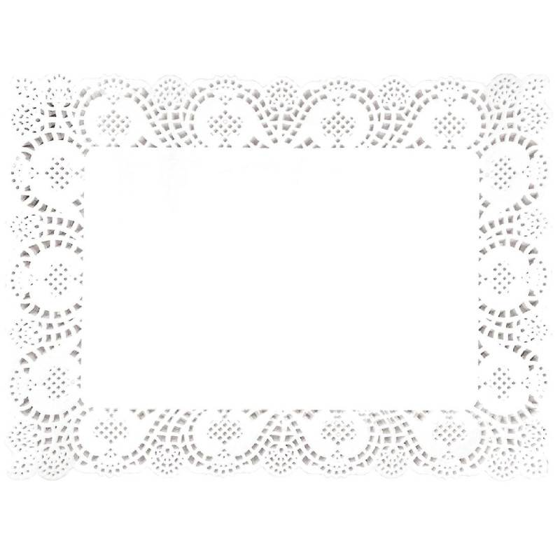 Mantel rectangular de papel 300 x 400 mm - Lote de 250 - Fiesta - Fourniresto