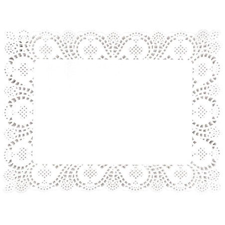 Mantel rectangular de papel 300 x 400 mm - Lote de 250 - Fiesta - Fourniresto