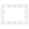 Mantel rectangular de papel 300 x 400 mm - Lote de 250 - Fiesta - Fourniresto