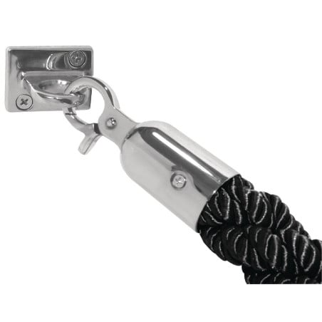 Twisted Black Welcome Cord 1500 mm - Bolero - Fourniresto