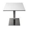 Pied De Table Carré En Inox 720 X 430 Mm - Bolero - Fourniresto