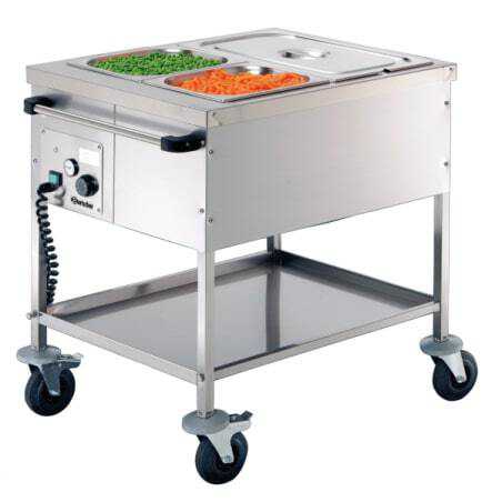 Waterless Bain-Marie Trolley - 2 GN 1/1