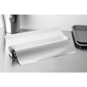 Papel de aluminio con dispensador de 440 mm - Vogue - Fourniresto