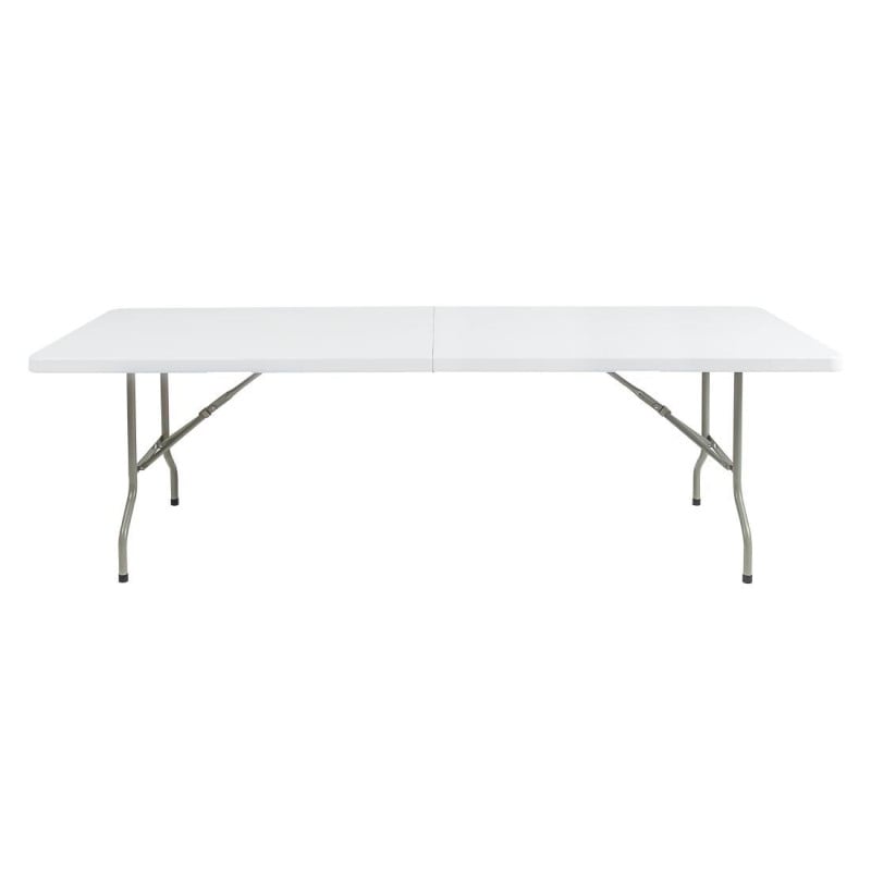 Mesa plegable central blanca 2430 mm - Bolero - Fourniresto