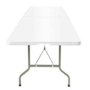 Mesa plegable central blanca 2430 mm - Bolero - Fourniresto