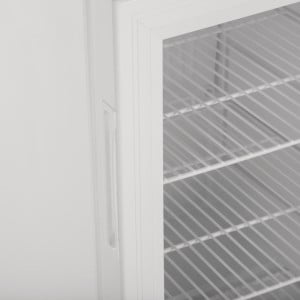 Vitrina refrigerada de mostrador blanca 1 puerta 88 L - Polar - Fourniresto